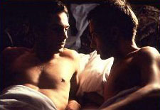Alexis in bed with man