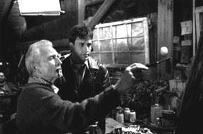 Alexis with Alvin Epstein
