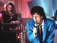 Alexis and Adam Sandler in band