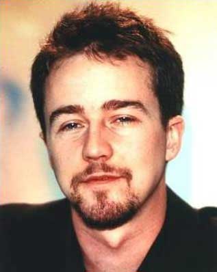 Edward Norton with beard