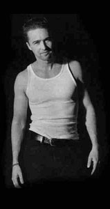 Ed in white tank top