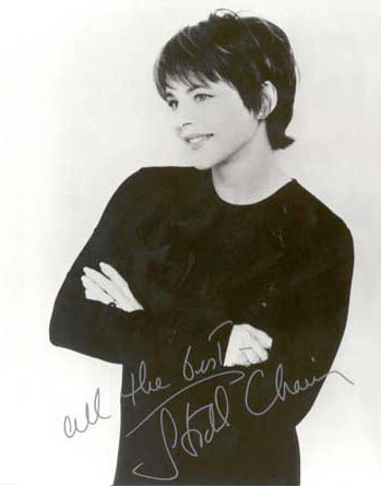 Autographed b&w pix